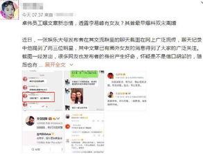 卓伟爱情爆料视频大全集,揭秘娱乐圈明星情感风云录