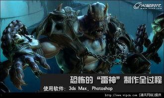 雷神建模展示爆料视频,揭秘全新游戏角色风采